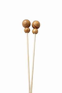 VARETA DECORATIVA BOLINHA DUPLA 26CM 1UN