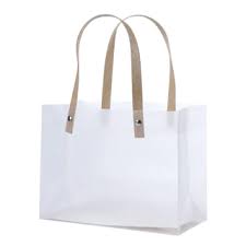 SACOLINHA CRISTAL C/ALCA DE FIBRA 20X15X9CM 1UN