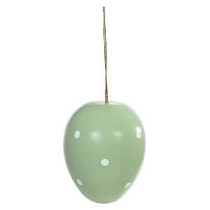 OVO PENDURAR VERDE 15cm 1UN