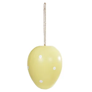 OVO PENDURAR AMARELO 15cm 1UN