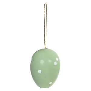 OVO PENDURAR VERDE 12cm 1UN
