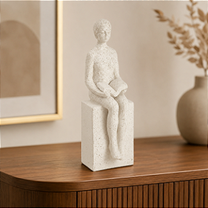 ESCULTURA MULHER EM POLIRRESINA 1UN
