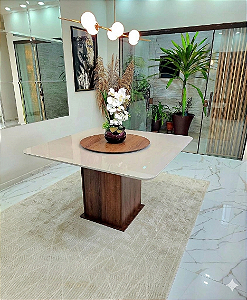 MESA MARK 130x130 TABACO | AVULSA