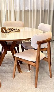 MESA DE JANTAR REDONDA CECILIA