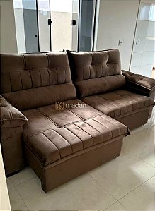 Sofá Havana 2,50m Marrom