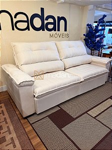 Sofá Havana 2,90m Creme Palha