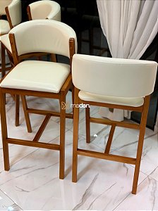 BANQUETA MODELO CHARMY COURISSIMO CREME | AVULSA