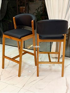 BANQUETA MODELO CHARMY COURISSIMO PRETO | AVULSA