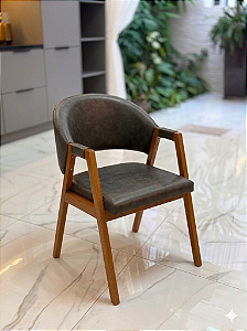 CADEIRA AGATHA COURISSIMO CINZA | AVULSA