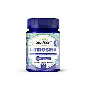 L-TIROSINA 1500MG 60CAPS SUNFOOD CLINICAL