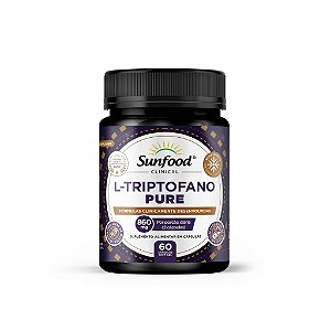 L-Triptofano Pure Sunfood Clinical 860mg – 60 Cápsulas