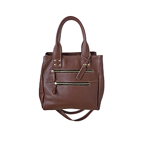 Bolsa Tote Gil em couro legitimo