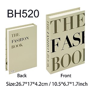 Livros falsos de luxo, acessórios de decoração para casa, sala de estar, moda