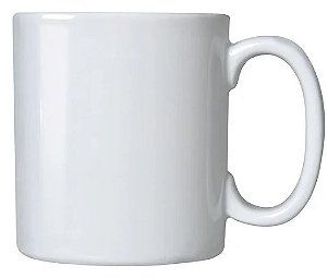 Caneca de Porcelana - Branca personalizada