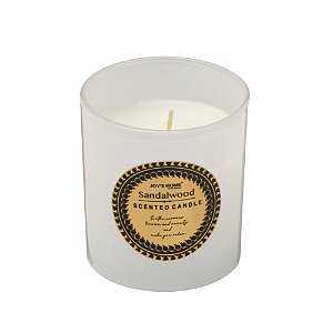 VELA DECORATIVA BRANCA 9CM