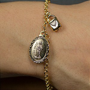 Pulseira Semijoia Cadeia São José