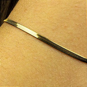 Pulseira Fita Dourada