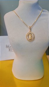 Pingente Medalha de Nossa Senhora de Guadalupe