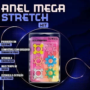 Kit Anel Peniano com 6 Unidades