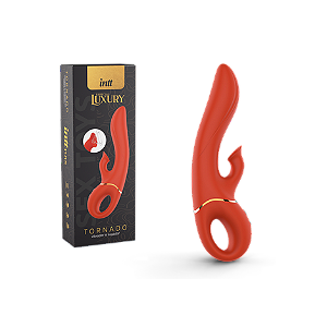 Tornado Vibrador 2 em 1 com Sugador de Clitóris