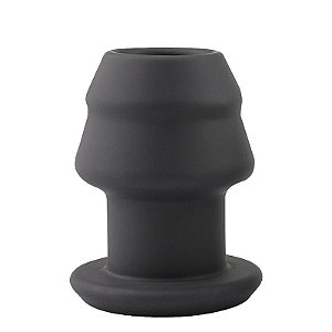 Plug Anal Vazado em Silicone - 9.8 X 4.6 cm