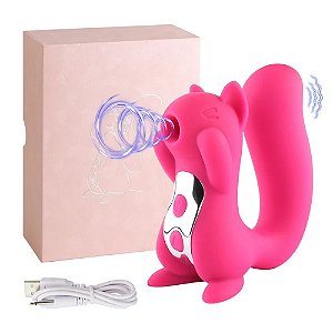 Vibrador e Sugador Esquilo
