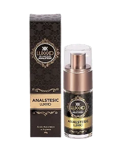 Lubrificante Com Efeito Eletrizante Gel Analstesic luxxxo 30g