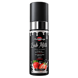 Lub Milk Lubrificante Beijável Morango Com Textura De Sêmen 60ML Provoke-Me