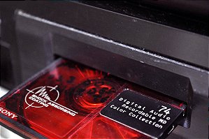 Conversão de MD para CD ou MP3