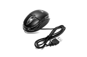 Mouse óptico USB 1200 DPI para PC / notebook / DVR