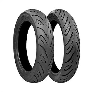 Pneu Moto Technic Dianteiro 3.50-10 Traseiro 90/90-12 SportR