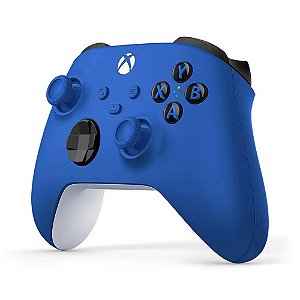 Controle sem fio Xbox, Shock Blue, Microsoft
