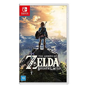 Jogo The Legend Of Zelda Breath Of The Wild, Nintendo Switch, Lacrado