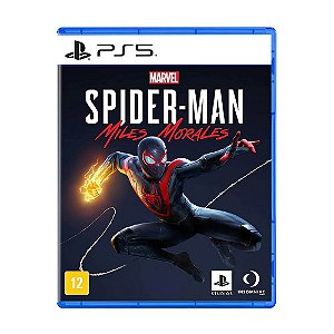 Jogo Marvels Spider-Man Miles Morales, Ps5, Lacrado