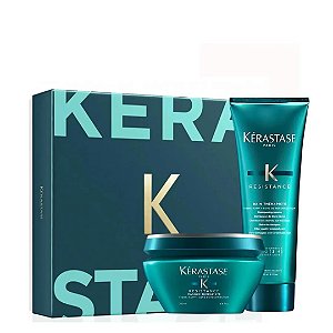 Kerástase Resistance Kit - Shampoo Bain Thérapiste 250ml + Máscara Therapiste 200ml