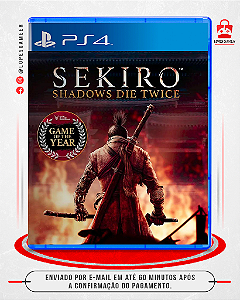 Sekiro Shadows Die Twice  - Ps4