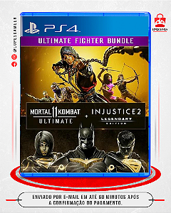 Mortal Kombat 11 Ultimate + Injustice 2 Leg Bundle - Ps4