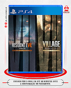 Resident Evil 7 Gold Edition & Village Gold Edition - Ps4