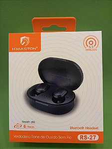 Fone de ouvido Bluetooth H'MASTON RS-27