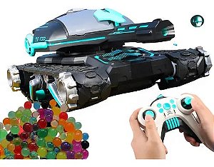 Carrinho de Controle - Tanque de Guerra / Bolinha de Gel