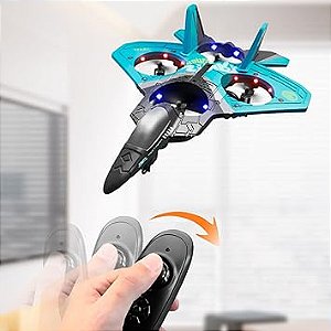 Avião Drone Falcon Com Controle Remoto