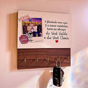 Porta Chaves Personalizado em MDF