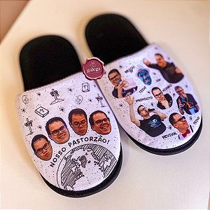 Pantufa Personalizada “Nosso Pastorzão”