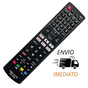Controle Remoto TV Compatível LG Smart 4K LED 3D FBG 9175