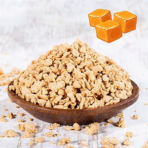 Proteína de Soja Texturizada - Média - Caramelo