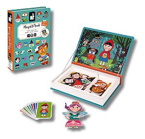 Livro Magnetico Montessori Contos De Fadas 40 Pecas Janod
