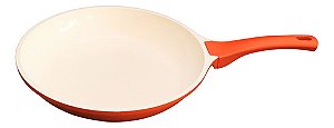 Frigideira Laranja Cook&chef Cerâmico Inox 2,7l 28cm Mimo