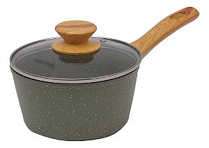 Panela Caçarola Verde 16cm Indução Cerâmico 4mm Style Cook