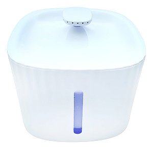 Bebedouro Fonte Automático Filtro Pet 3 Litros Gatos Cães