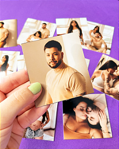 6 Ímãs de Geladeira - Polaroid (7x7cm)